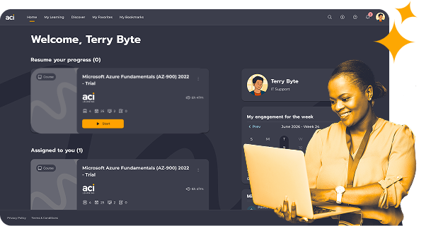 my A.C.I. dashboard and learner